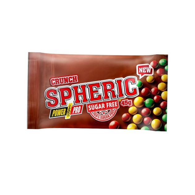 Драже "Spheric" кранч, без цукру, 45г