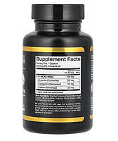 BCAA амінокислоти з розгалуженим ланцюгом AjiPure® California Gold Nutrition 500 мг 60 капсул, фото 3
