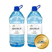 AQUA MELAN вода питна негазована з меланіном 6 л (упаковка 2 бут)