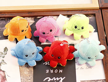 Дитячий брелок іграшка Восьминіг 11 см у різних кольорах Nina