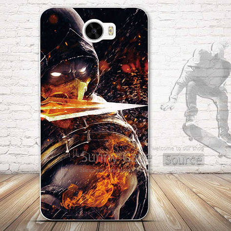 Силіконовий чохол на Huawei ascend Y5 II з картинкою Мортал комбат, фото 1