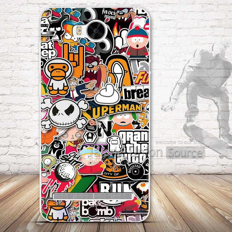 Силіконовий чохол на Huawei ascend Y5 II з картинкою Мультяшні герої