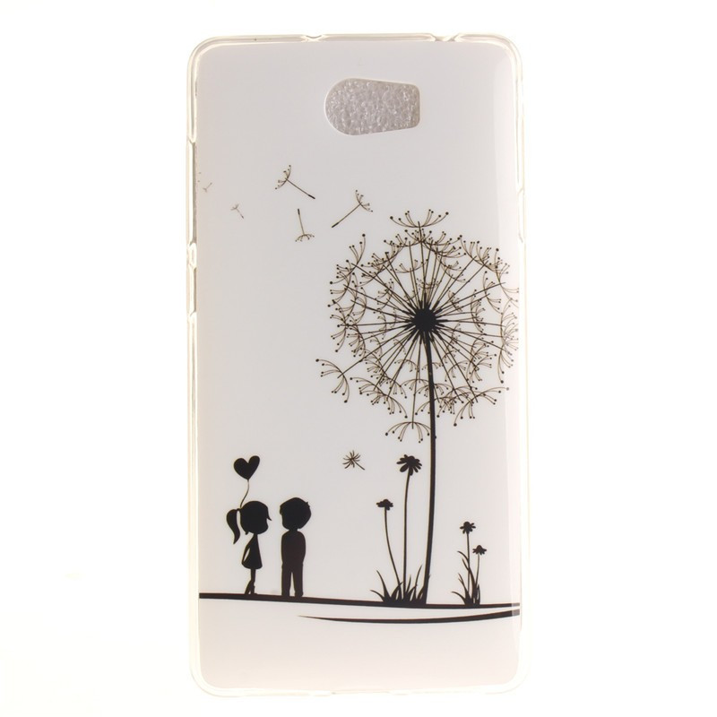 Силіконовий чохол на Huawei ascend Y5 II з картинкою Пари під кульбабою
