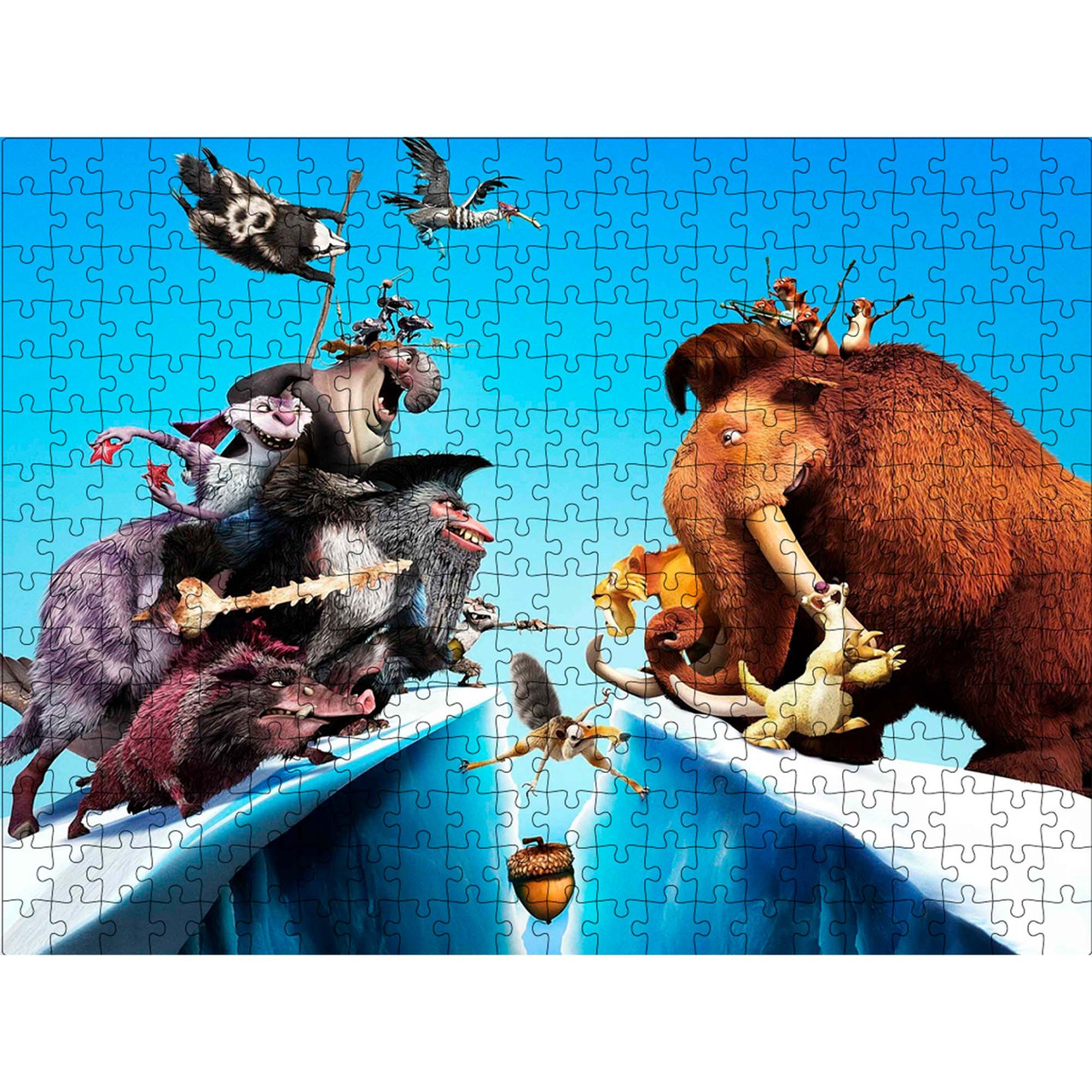 Класичний дерев'яний пазл Льодовиковий Період L, фото 1