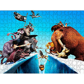 Класичний дерев'яний пазл Льодовиковий Період L