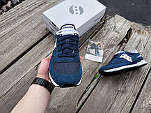Чоловічі оригінальні кросівки Saucony Shadow Original S2108-856 Navy/White сині, фото 5