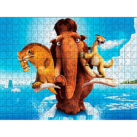 Класичний дерев'яний пазл Льодовиковий Період (Ice Age) L