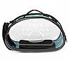 Сумка переноска для котів та собак 34x20x20 см (S) CosmoPet CP-21 Blue, фото 5