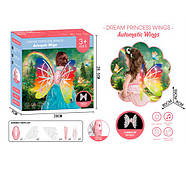Карнавальні крила (метелик, музика, світло, рухомі, розібрані, в коробці) 3688-M5, фото 2