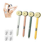 Щітка для душу з ємністю для миючого Зелена, фото 5