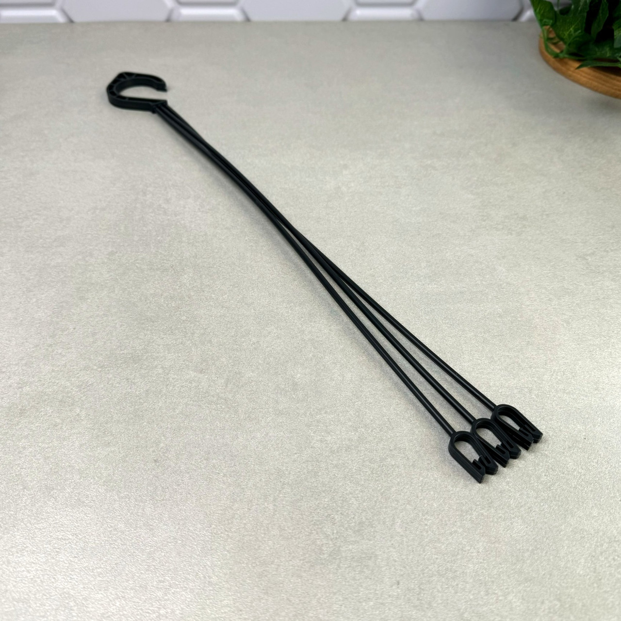 Підвіс пластикова для квіткових вазонів Граніт