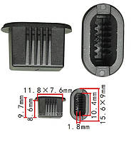 Кліпси C3874 втулка під саморіз Fiat,Citroen,Renault (82422490, 7703081019, 7754387, 46478225)