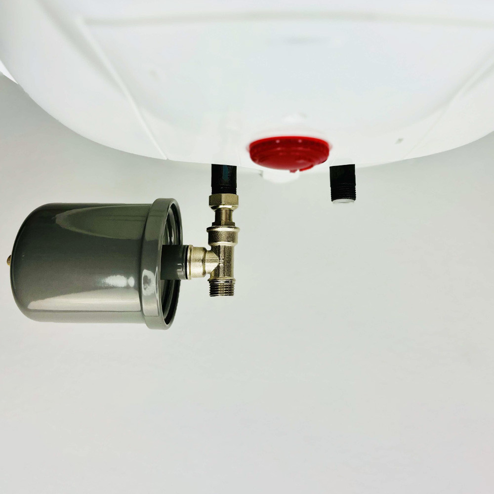 Підключення бака RT1.50 TANK Boiler Series сірий 8 бар (до 50л) KVANT
