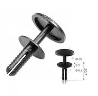 Фіксатор C1423 Mercedes VW Audi (6MM) Black