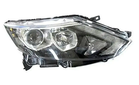 Фара права Nissan Qashqai 14-17 (H7/H11/WY21W/LED) TYC ел., без кор., без ламп, з патроном