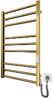 Рушникосушка Mario електрична Преміум Класік-ITR K, 800х500х80мм, таймер-регулятор, золото (2.2.1608.03.G)