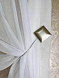 Магніт для тюлю та штор. Підхоплення для штор. Магнітний тримач. Прихват для тюлю. Затискач для тюлю, фото 7