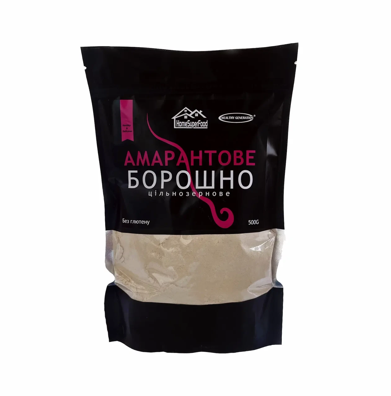 Мука амарантовая, цельнозерновая. Healthy Generation, 500 г. (ID ...