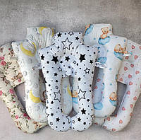 Подушка з бортиками обмежувачами для новонароджених