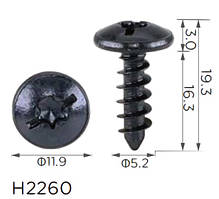 Саморіз H2260 VOLKSWAGEN, SEAT, AUDI, SKODA (N91132901, 18643)