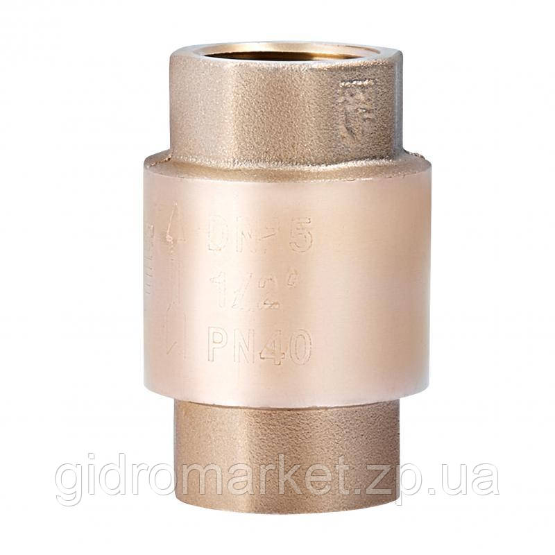 Клапан зворотний SD FORTE з латунним штоком SD240W15