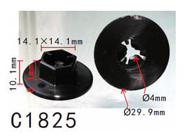 Гайки C1825 крило HYUNDAI, KIA (8414526000, 84145-26000, 20046)