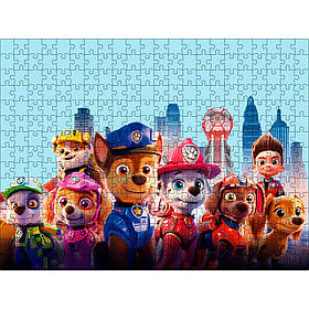 Класичний дерев'яний пазл Щенячий Патруль L