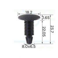 Кліпси C0104 обшивки салону (ОЕМ W701380SSW, 10365) (уп.100шт)