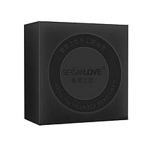 Мило ручної роботи SERSANLOVE Bamboo Charcoal Essential Oil Мило з ефірною олією бамбукового вугілля УЦІНКА