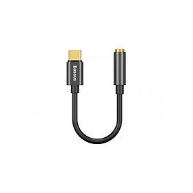 Перехідник Type-C штекер на AUX 3.5мм гніздо Baseus L54 для телефону смартфона