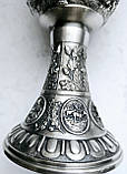 Винний олов'яний келих Полювання 0,4 л, фото 5