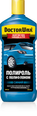 Поліроль DoctorWax DW8441 Кольорова поліроль із поліфлоном. Синя, фото 1