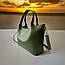 Сумка тоут жіноча Betty Pretty з екошкіри зелена 943LGREEN, фото 8