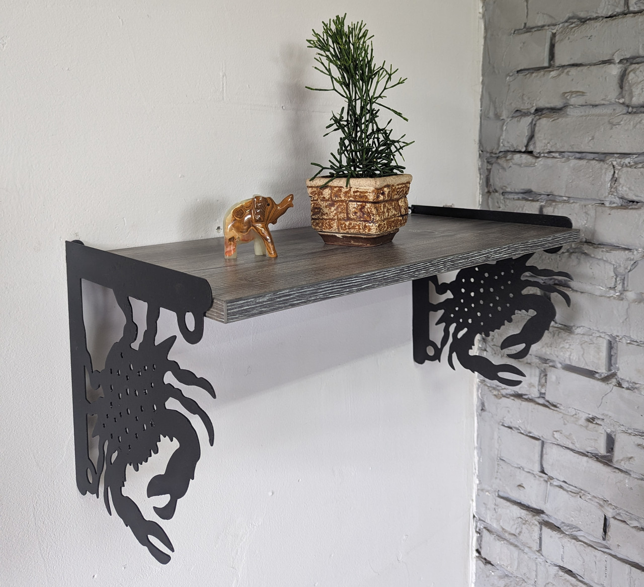 Поличка настінна Краб, фото 1