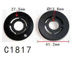 Кліпси C1817 тримач обшивки/панель VW, SEAT, AUDI, SKODA (3C0-864-523-9B9, 3C08645239B9) (уп.100шт)