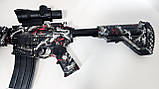 Автомат на орбізах M416 Wolf Pro Max, АКБ 7.4 V, 71 см, приціл, два магазина, 8000 шт. орбізів, фото 9
