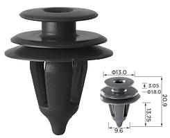 Кліпси C0270 обшивки Toyota Lexus 6777112040