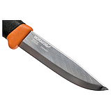 Ніж туристичний Morakniv Companion Burnt Orange нержавіюча сталь (14073), фото 3