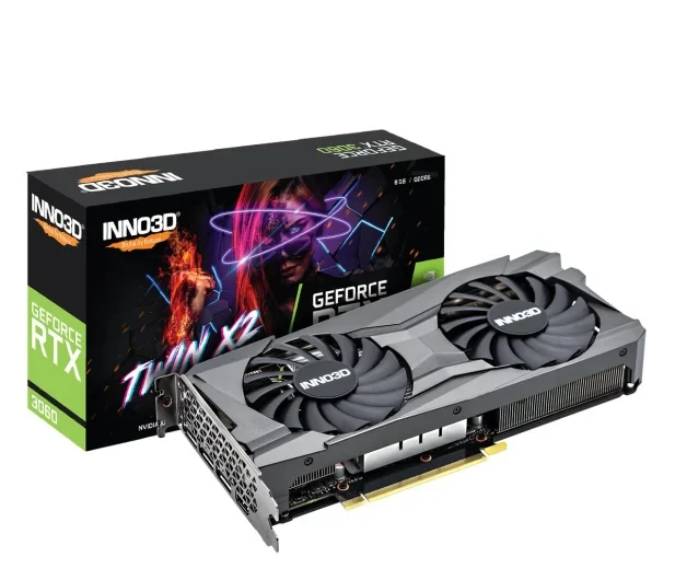Відеокарта Inno3d GeForce RTX 3060 Twin X2 8GB GDDR6