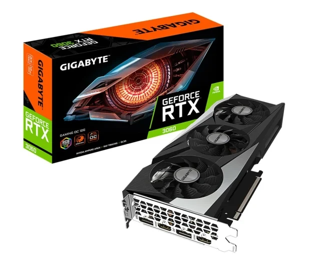 Відеокарта GIGABYTE GEFORCE RTX 3060 GAMING OC LHR 12GB GDDR6