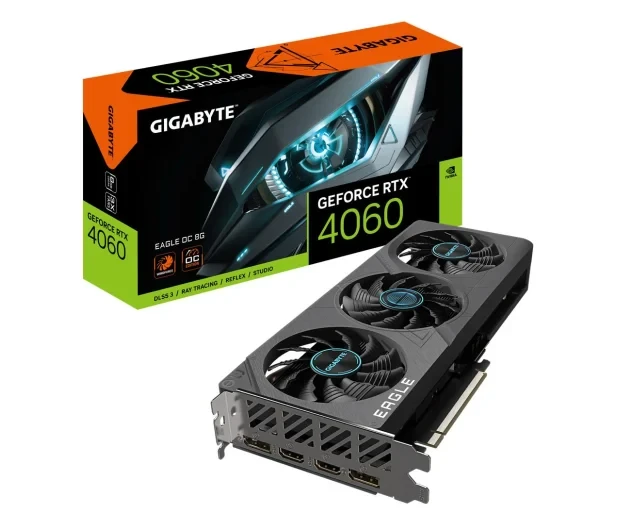 Відеокарта GIGABYTE GEFORCE RTX 4060 EAGLE OC 8GB GDDR6