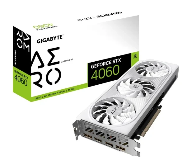 Відеокарта GIGABYTE GEFORCE RTX 4060 AERO OC 8GB GDDR6