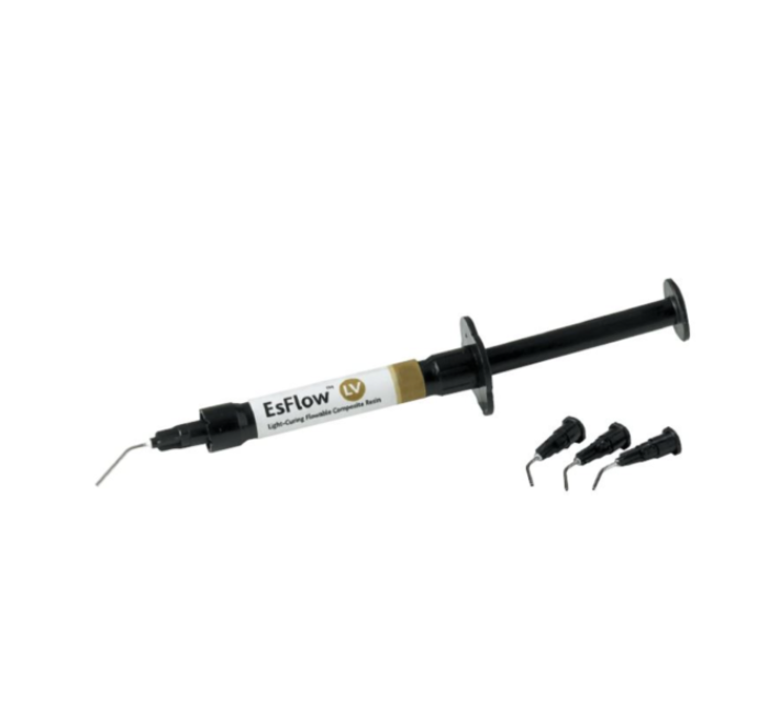 Світлозатверждучий наногибридний рідкий композит Spident EsFlow 2г, А2, фото 1