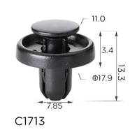 Кліпси C1713 розпірні SUBARU, TOYOTA, LEXUS (909140065, SU00302989, SU003-02989, 11355)