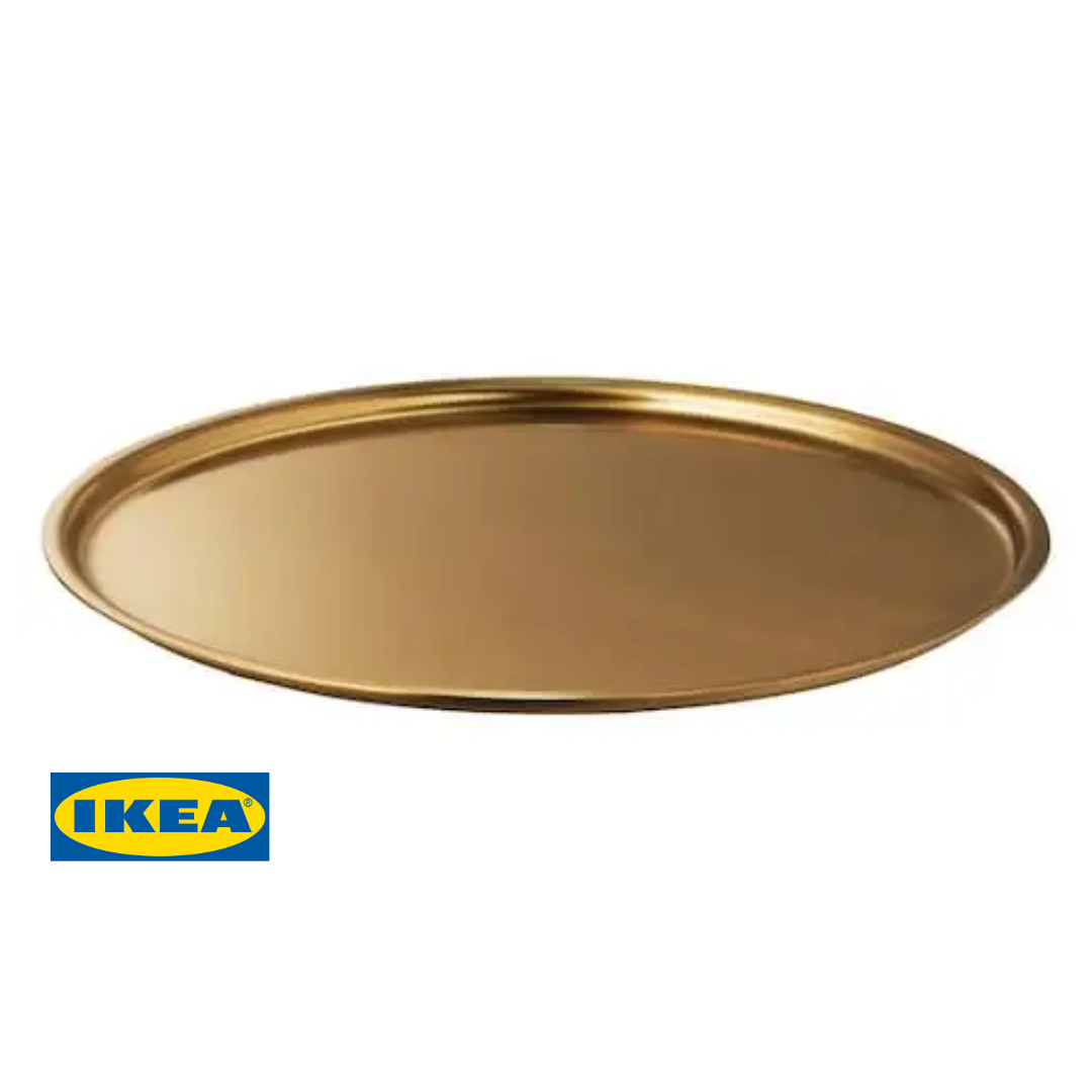 Підсвічник IKEA LINDRANDE 504.324.26 Золотистий
