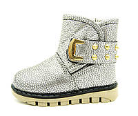 Ботинки для девочек Twingo Серебристый (TUR 9080 silver (25 (16 см))