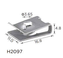 Скоба H2097 під гвинт L-16,8x11 D=3,65 BMW (07129904150)