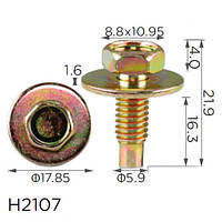 Гвинт H2107 з шайбою універсальний M6