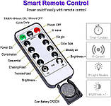 LITYBY Fairy Lights Акумулятор водонепроникний, 12M/120LED Різдвяні казкові вогні, 8 режимів Battery String Lights Outdoor, фото 3