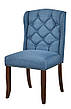 Стілець в класичному стилі  обідній м'який   Порто Sof , колір синій, фото 6